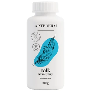 Aptederm cosmetische talk, ongeparfumeerd, 100 g