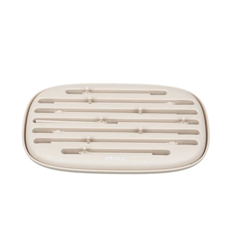 Acuk, folding bottle and accessory dryer, beige, 1 piece