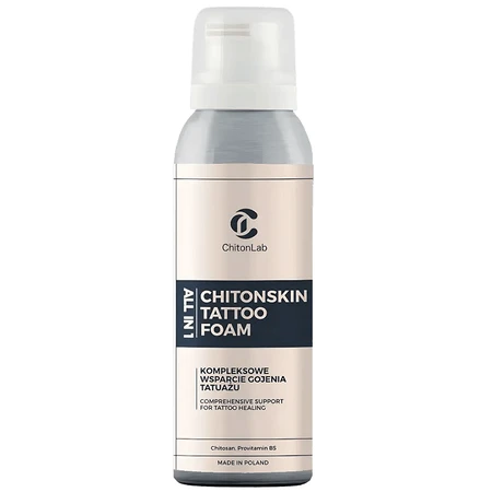 ChitonLab, ChitonSkin Tattoo Foam, Schutzschaum für die frische Tattoo-Pflege, 85 ml