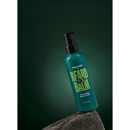 Men Rock Beardy Beloved Sicilian Lime set, champú 100 ml + loción, 100 ml