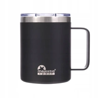 Majestic Sport Gump, Thermobecher, schwarz, 400 ml