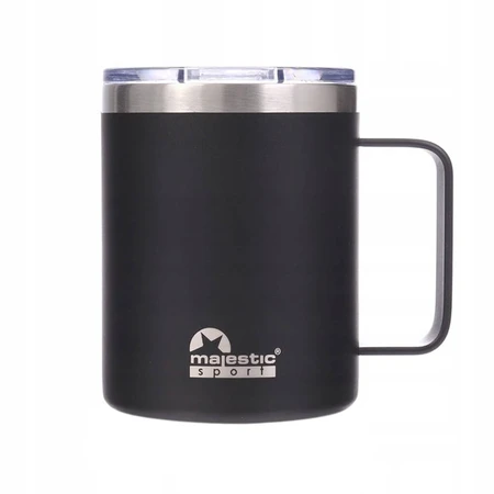 Majestic Sport Gump, Thermobecher, schwarz, 400 ml