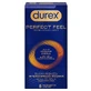 Durex Perfect Feel Premium Non-Latex, non-latex condooms, uniek warm gevoel, 8 stuks