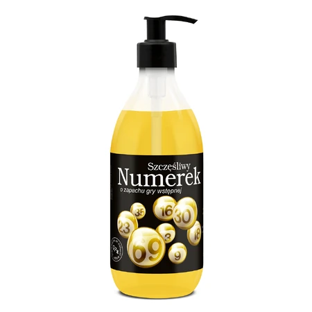 LaQ Shots, Gel de ducha, Lucky Number, 500 ml