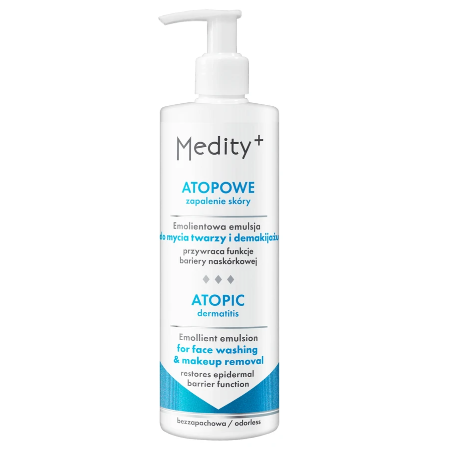 Ava Medity+ AD, lavado facial emoliente y desmaquillante, 200 ml
