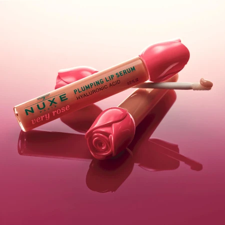 Nuxe Ready Go Glow kit, lipvergrotingsserum, 8ml + droge olie, 10ml + lipgum