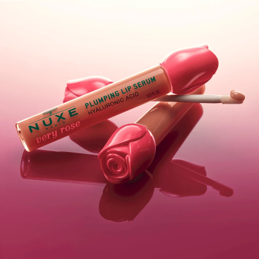 Nuxe Ready Go Glow kit, lipvergrotingsserum, 8ml + droge olie, 10ml + lipgum