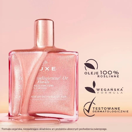 Nuxe Ready Go Glow kit, lipvergrotingsserum, 8ml + droge olie, 10ml + lipgum