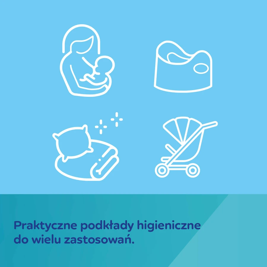 Canpol Babies set, multifunctional sanitary pads, 33 cm x 45 cm, 2 x 20 pieces