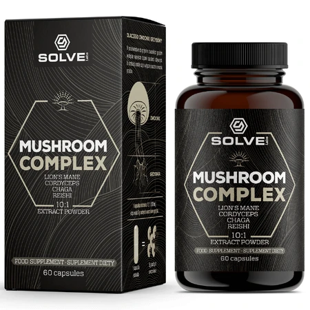 Solve Labs Mushroom Complex, 60 gélules
