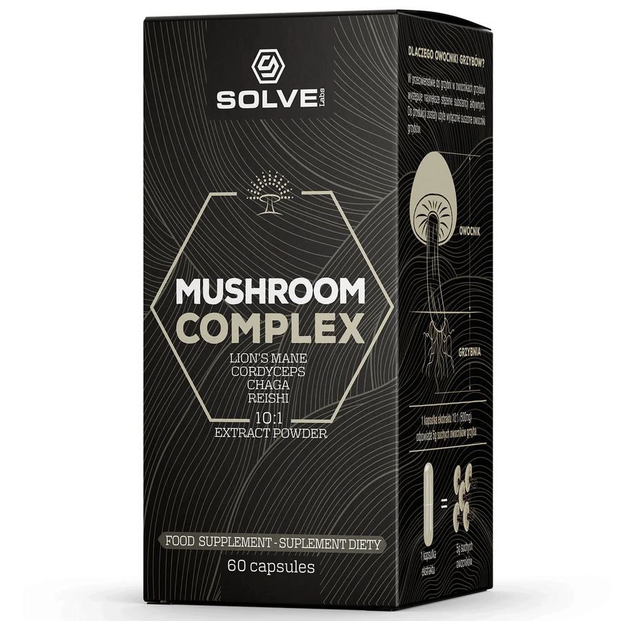 Solve Labs Mushroom Complex, 60 gélules