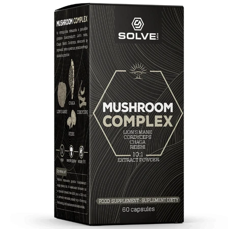 Solve Labs Mushroom Complex, 60 gélules
