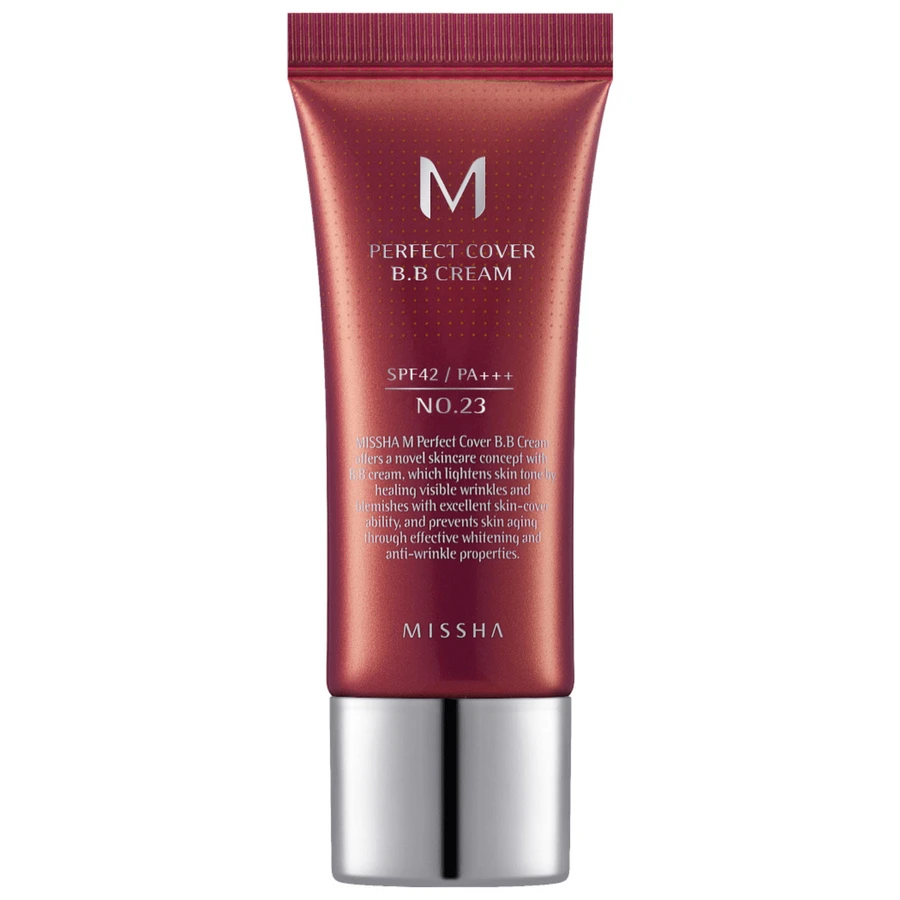 Missha M Perfect Cover, BB Creme, SPF 42, Nr. 23 Natural Beige, 20 ml