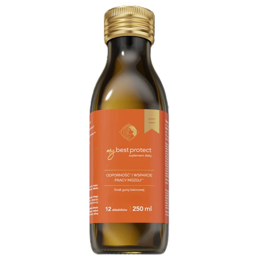 MyBestProtect, bubble gum flavor, 250 ml