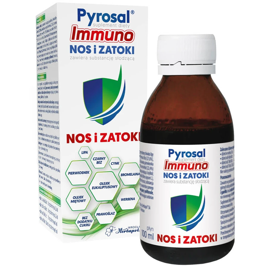 Pyrosal Immuno Nase und Nasennebenhöhlen, ab 3 Jahren, 100 ml