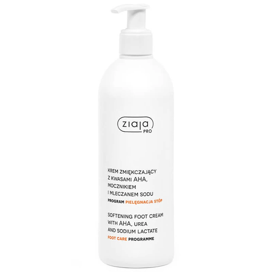 Ziaja Pro, Weichmacher für die Füße mit AHA-Säuren, Harnstoff und Natriumlactat, 400 ml