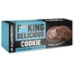 Allnutrition Fitking Delicious Cookie Double Chocolate, zeewier brownie koekjes, geen suiker toegevoegd, 128 g