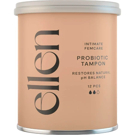 Ellen, probiotische Tampons, normal, 12 Stück
