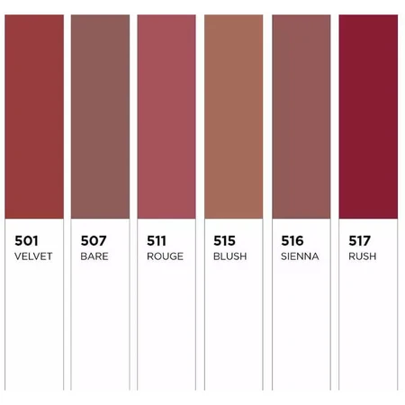 Eveline Cosmetics Celebrity Lips Matte, rouge à lèvres crémeux et mat, 517 Rush 4.1 g