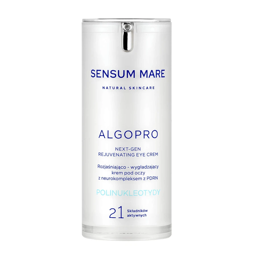 Sensum Mare Algopro, crema iluminadora y alisadora de ojos con 2,2% de neurocomplejo con PDRN, 15 ml