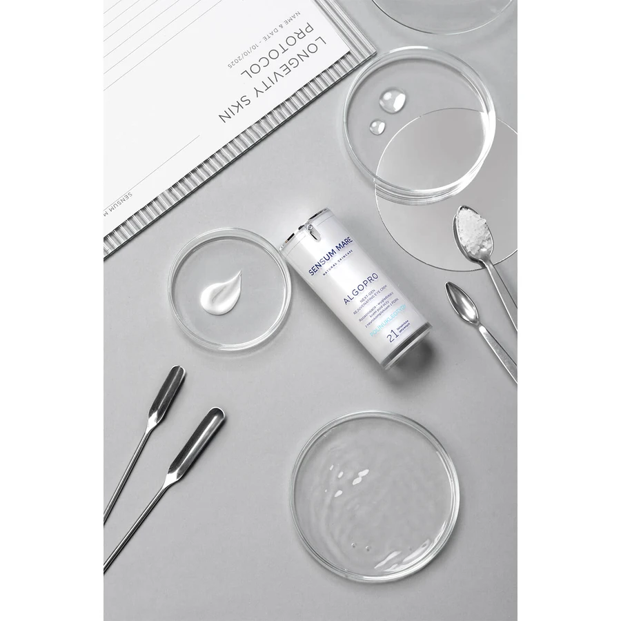 Sensum Mare Algopro, crema iluminadora y alisadora de ojos con 2,2% de neurocomplejo con PDRN, 15 ml