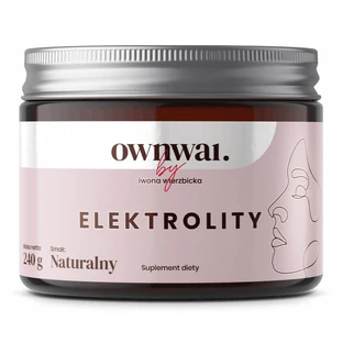 Ownwai Electrolytes, natuurlijke smaak, 240 g