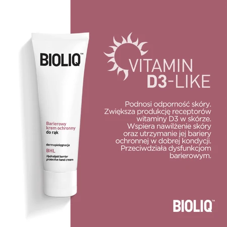 Bioliq BHL set, barrièrebeschermende crème voor gezicht, 50 ml + handcrème, 75 ml