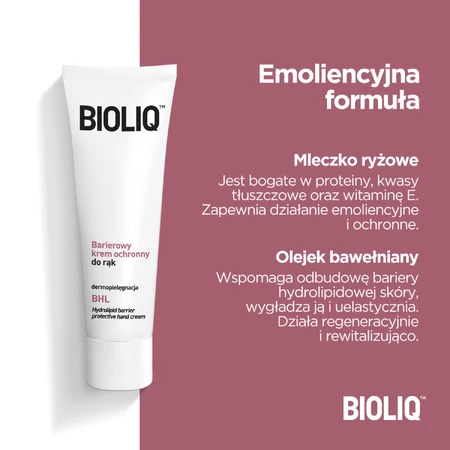 Bioliq BHL set, barrièrebeschermende crème voor gezicht, 50 ml + handcrème, 75 ml