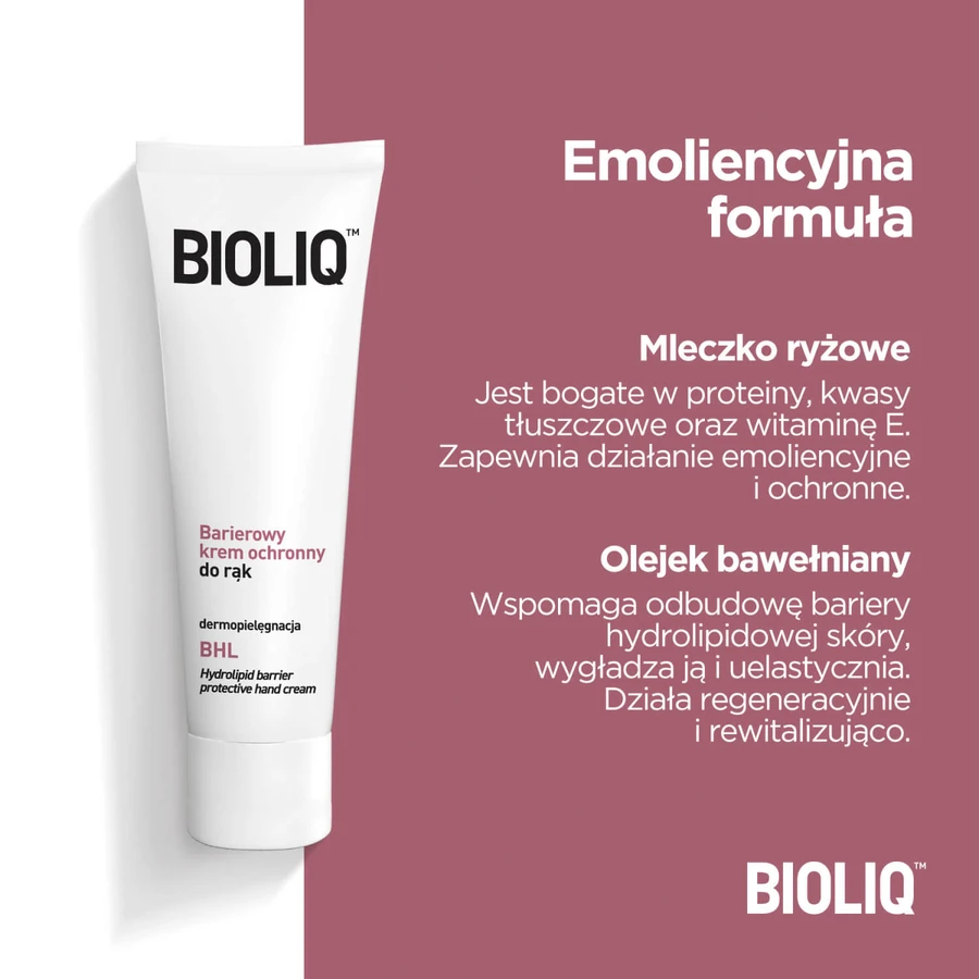Bioliq BHL set, barrièrebeschermende crème voor gezicht, 50 ml + handcrème, 75 ml