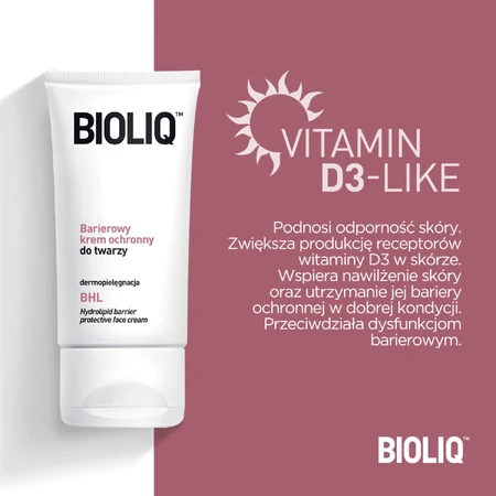Bioliq BHL set, barrièrebeschermende crème voor gezicht, 50 ml + handcrème, 75 ml