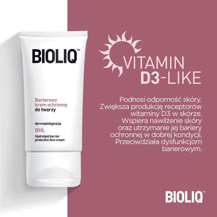 Bioliq BHL set, barrièrebeschermende crème voor gezicht, 50 ml + handcrème, 75 ml