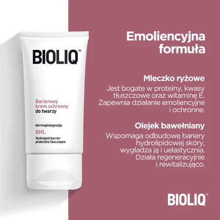 Bioliq BHL set, barrièrebeschermende crème voor gezicht, 50 ml + handcrème, 75 ml