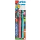Curaprox Kids Duo Graffiti, toothbrush for children 4-12 years, Ultra Soft, 2 pieces