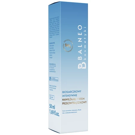 Balneokosmetics, crema hidratante intensiva antiacné biosulfuro, 50 ml