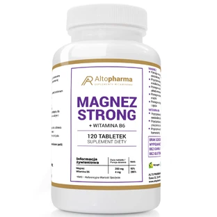 AltoPharma Magnesium Strong + Vitamin B6, 120 Tabletten