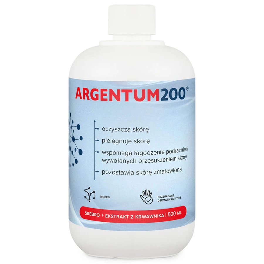Aura Herbals Argentum200, silver, tonic, 500 ml