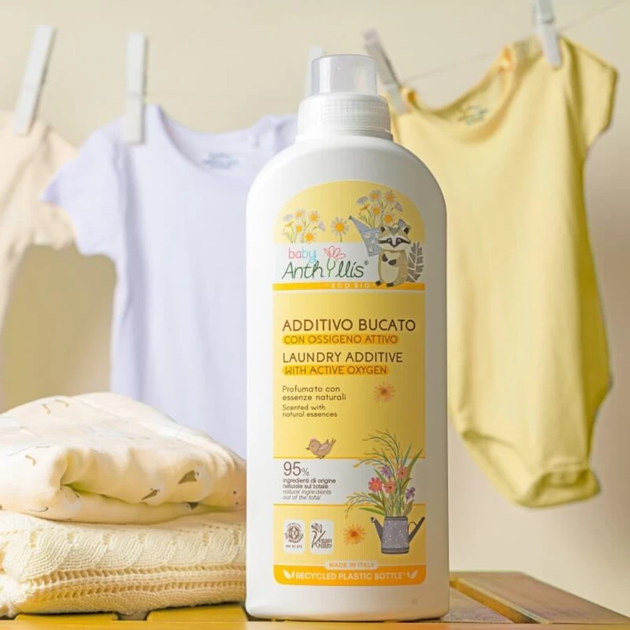 Baby Anthyllis, natural laundry stain remover with active oxygen, 1 L