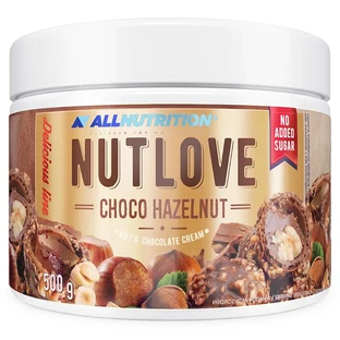 Allnutrition Nutlove Choco Noisette, crème de noix et chocolat, sans sucre ajouté, 500 g