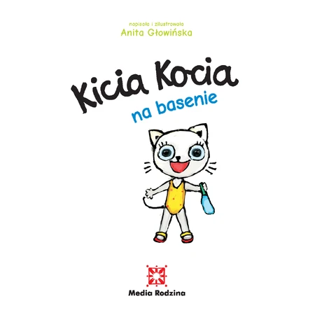 Gatito en la piscina, libro infantil