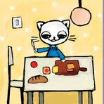 Gatito en la piscina, libro infantil