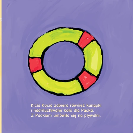 Gatito en la piscina, libro infantil