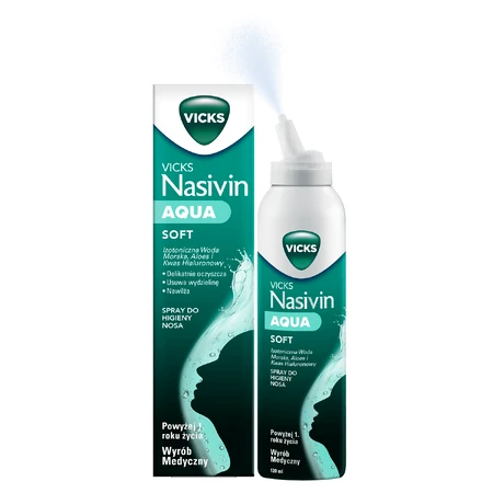 Vicks Nasivin Aqua Soft, 120 ml