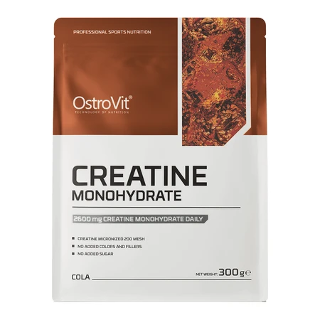 OstroVit Creatine Monohydrate, cola flavor, 300 g