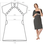 Frida Mom, Mutterschaft postnatale Stillshirt, Universalgröße