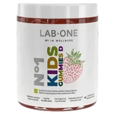Lab One No 1 KidsGummies D, Gummibärchen, Erdbeergeschmack, 60 Stück