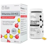 Bio Medical Pharma Vitamin D3+K2, 120 Kapseln