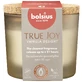 Bolsius True Joy Vanilla Delight, scented candle with cork lid