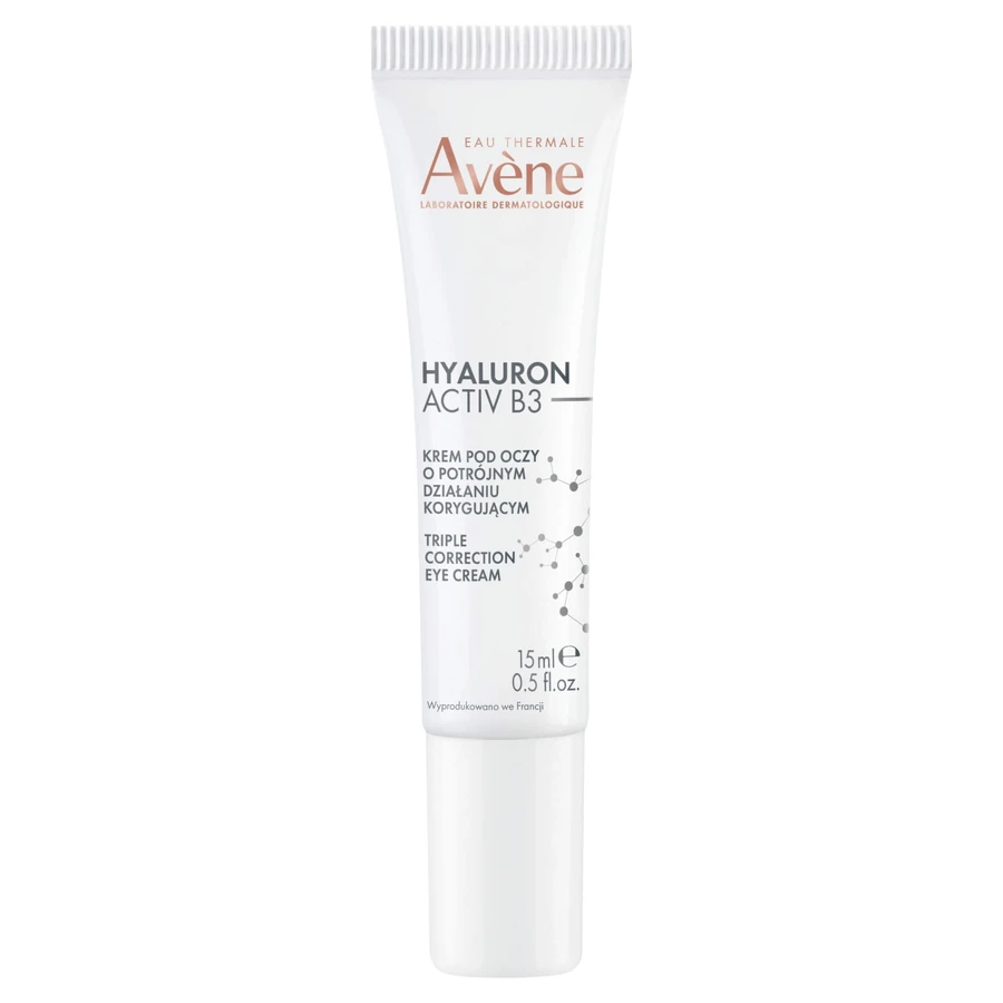 Zestaw Avene Hyaluron Activ B3 na noc, multi intensywny krem na noc, 40 ml + krem pod oczy o potrójnym działaniu korygującym, 15 ml: ceny i cechy