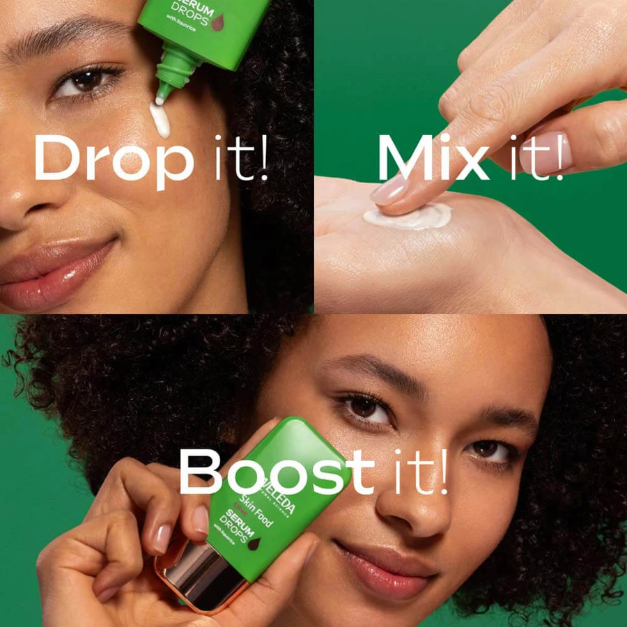 Weleda Skin Food Glow, verhelderend serum in druppels, 30 ml