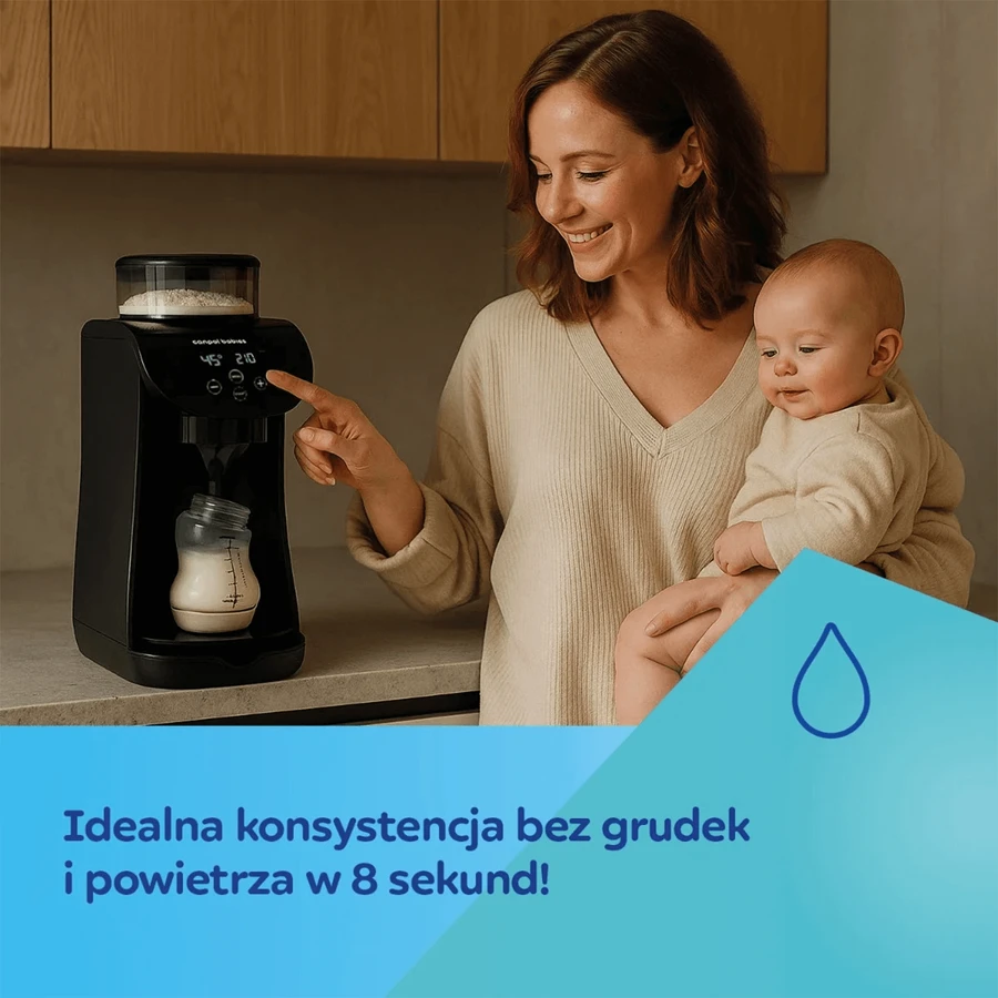 Canpol Babies, modified milk mixing and dispensing machine